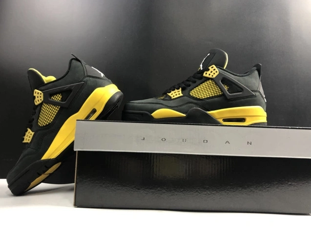 Bmlin Shoes Jordan 308497-008 Retro 4 Air Thunder 0729
